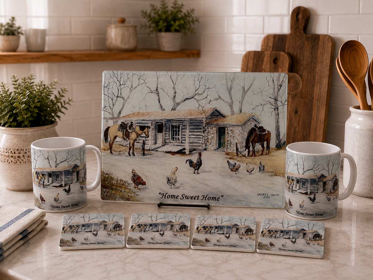 Kitchen Gift Set – Montana Artist Laurel Ovitt