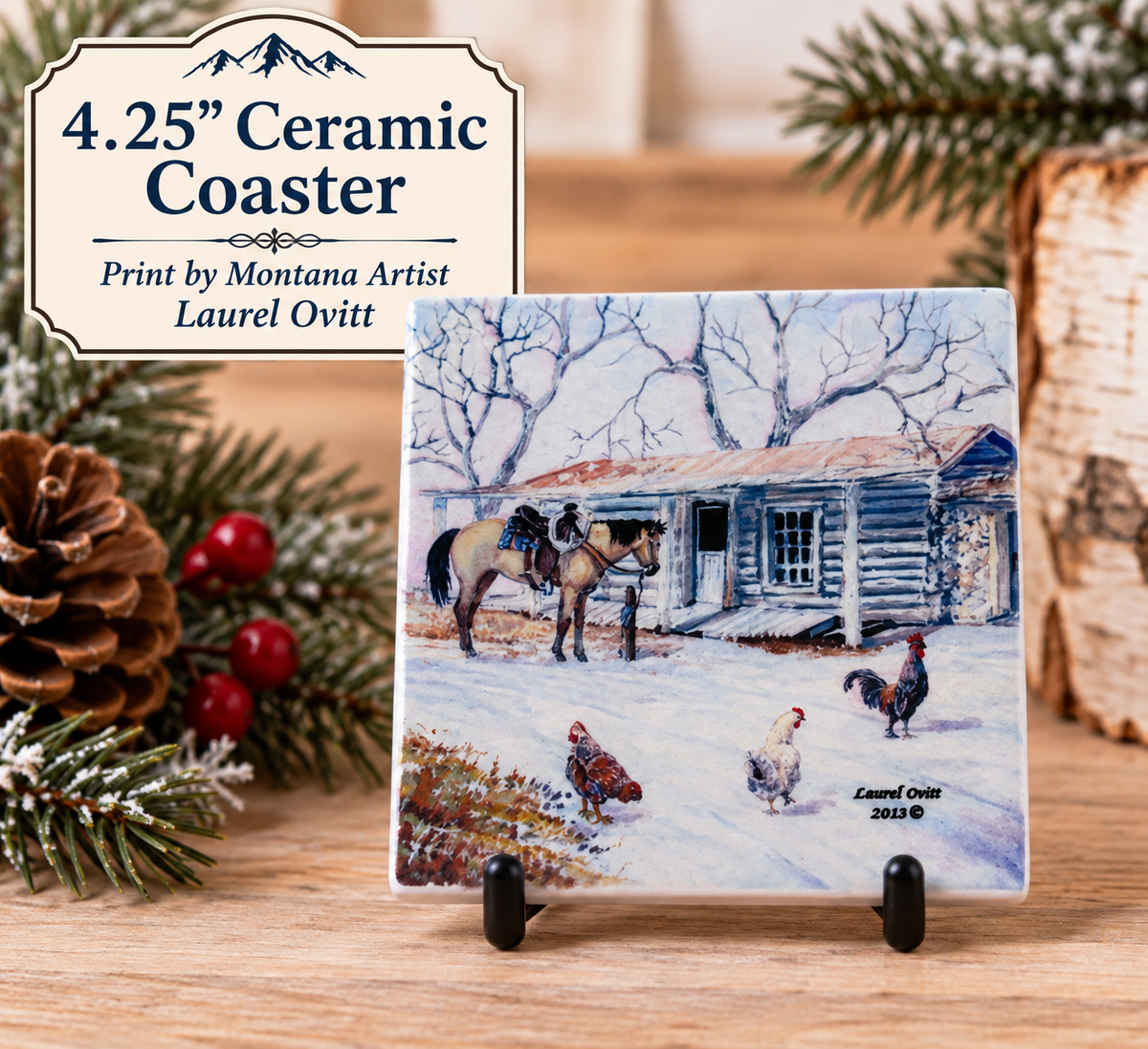 Ceramic Coasters - Home Sweet Home