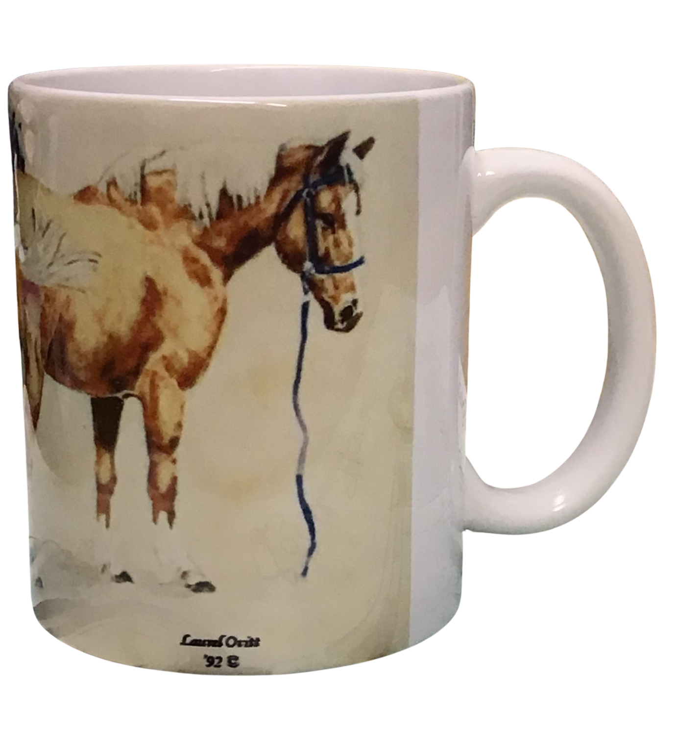 Horses- Montana Artist - Laurel Ovitt - 11oz Mug