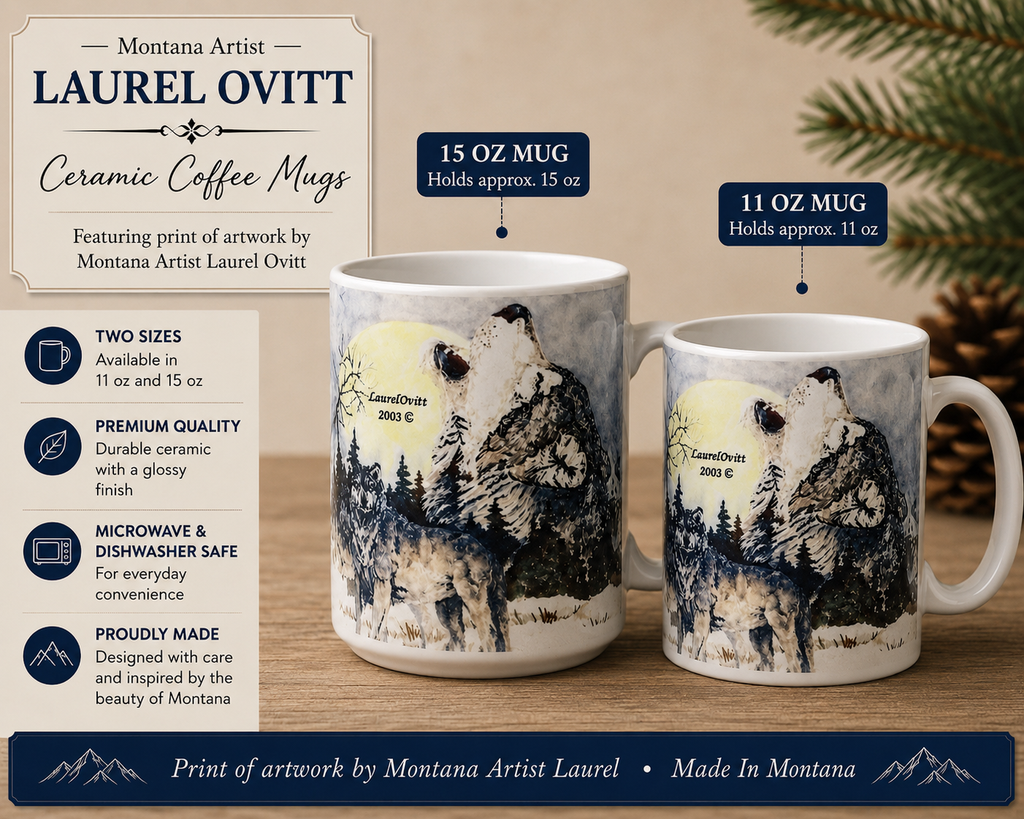Moonlight Serenade- -11 oz - 15 oz Coffee Mug