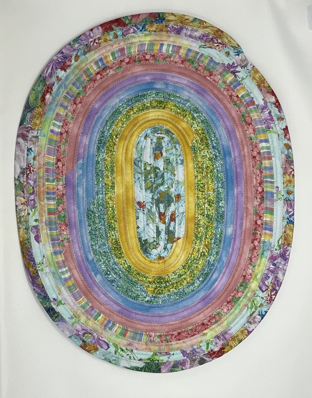 Pastel Platter (Med) Handmade Rug