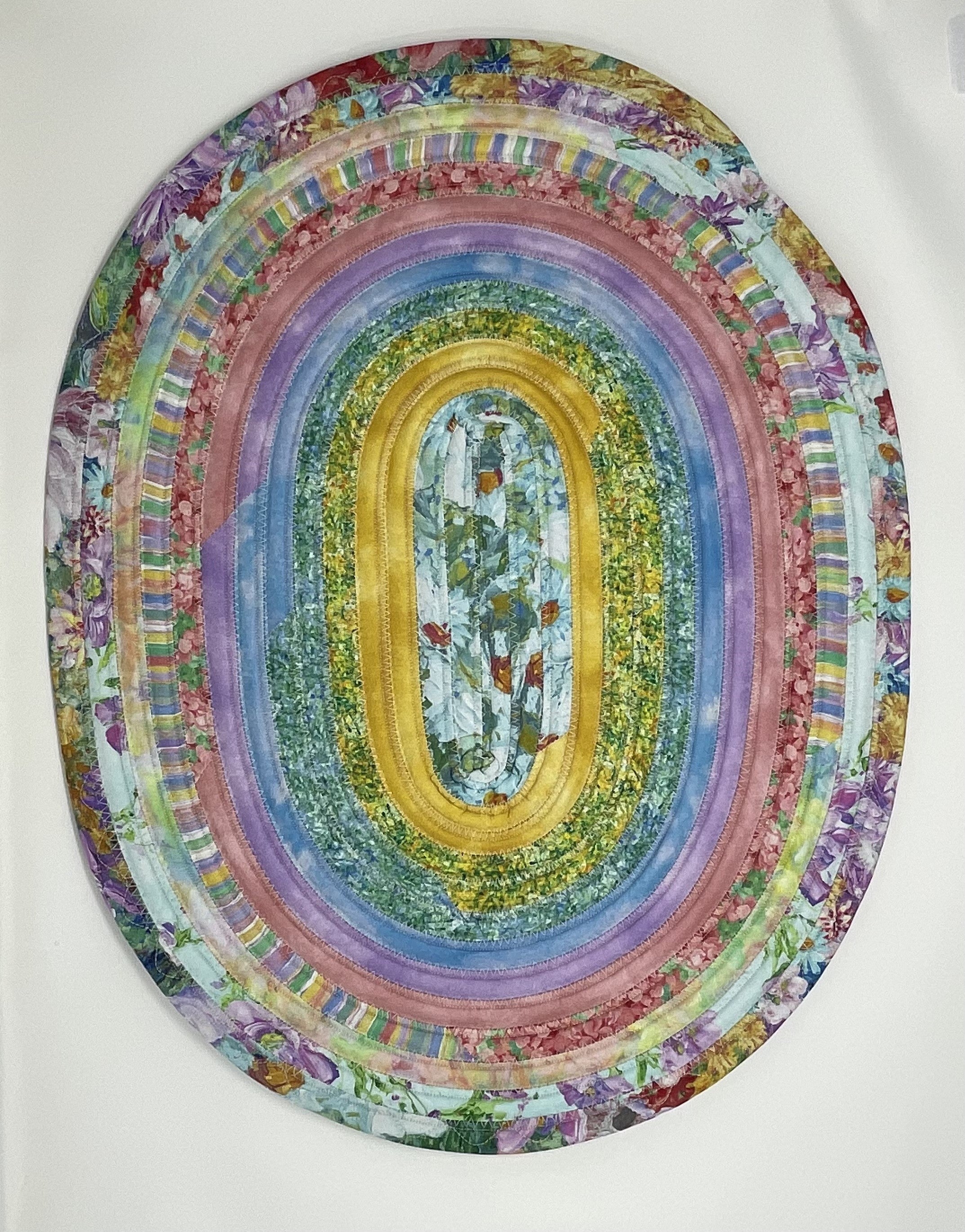 Pastel Platter (Med) Handmade Rug