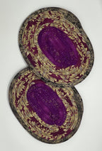 Purple Placemats - Handmade