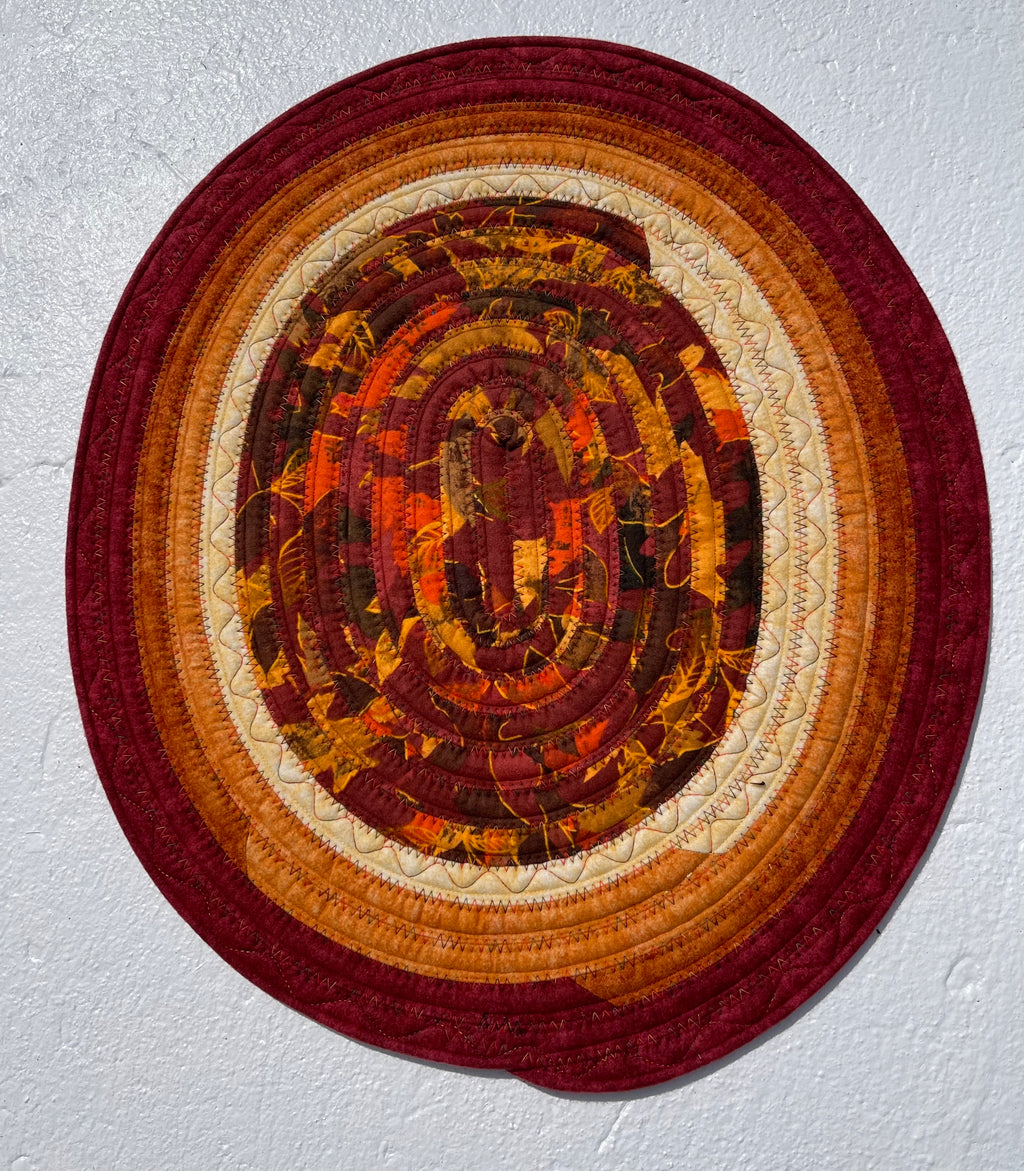 Small Fall Leaves - Handmade Rugs