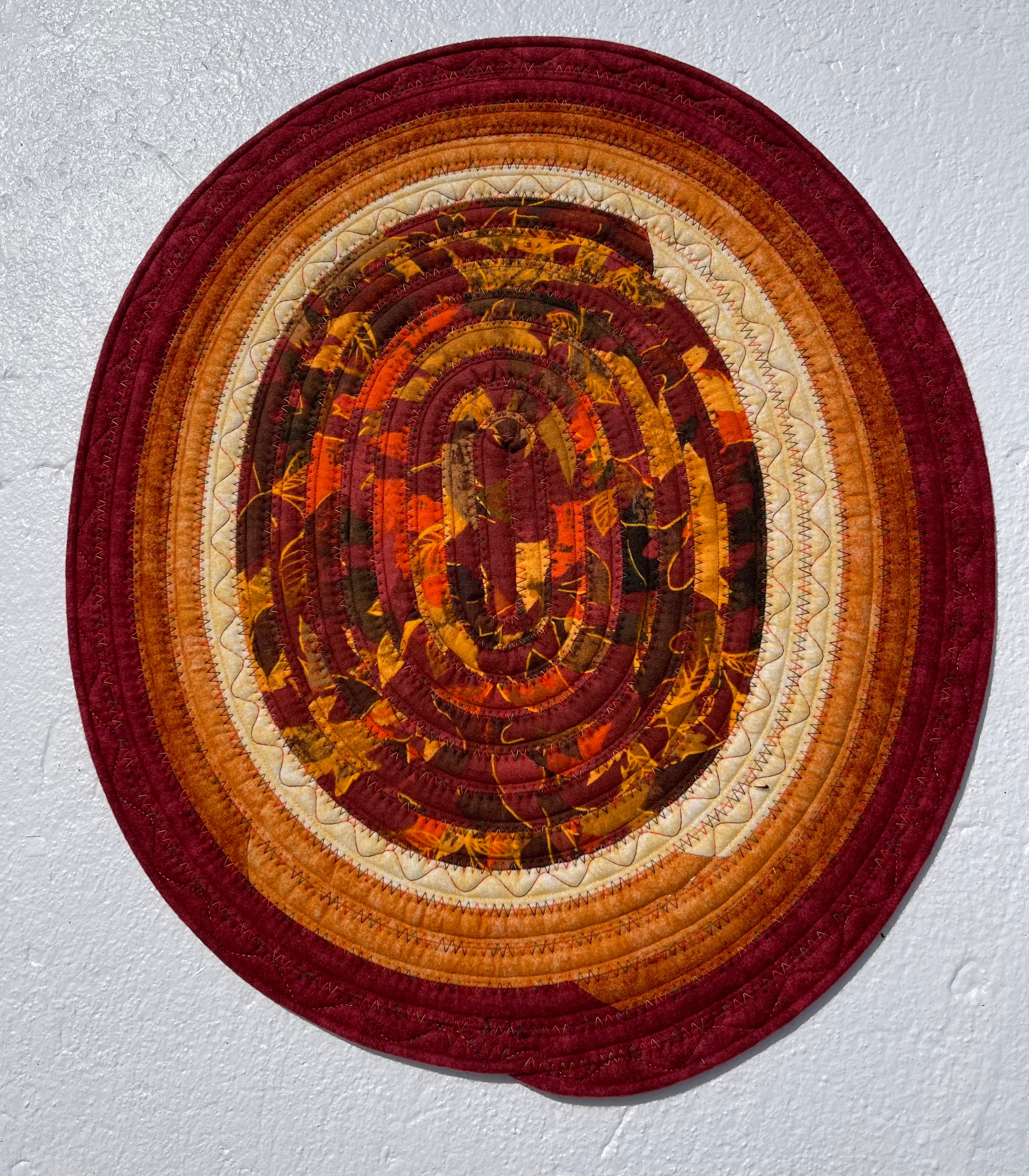Small Fall Leaves - Handmade Rugs