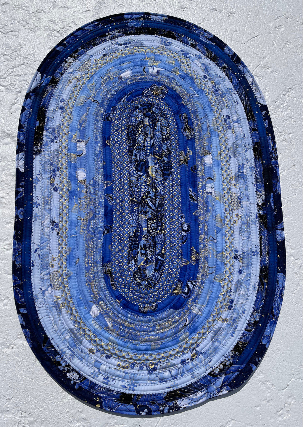 Bright Blue - Handmade Rug