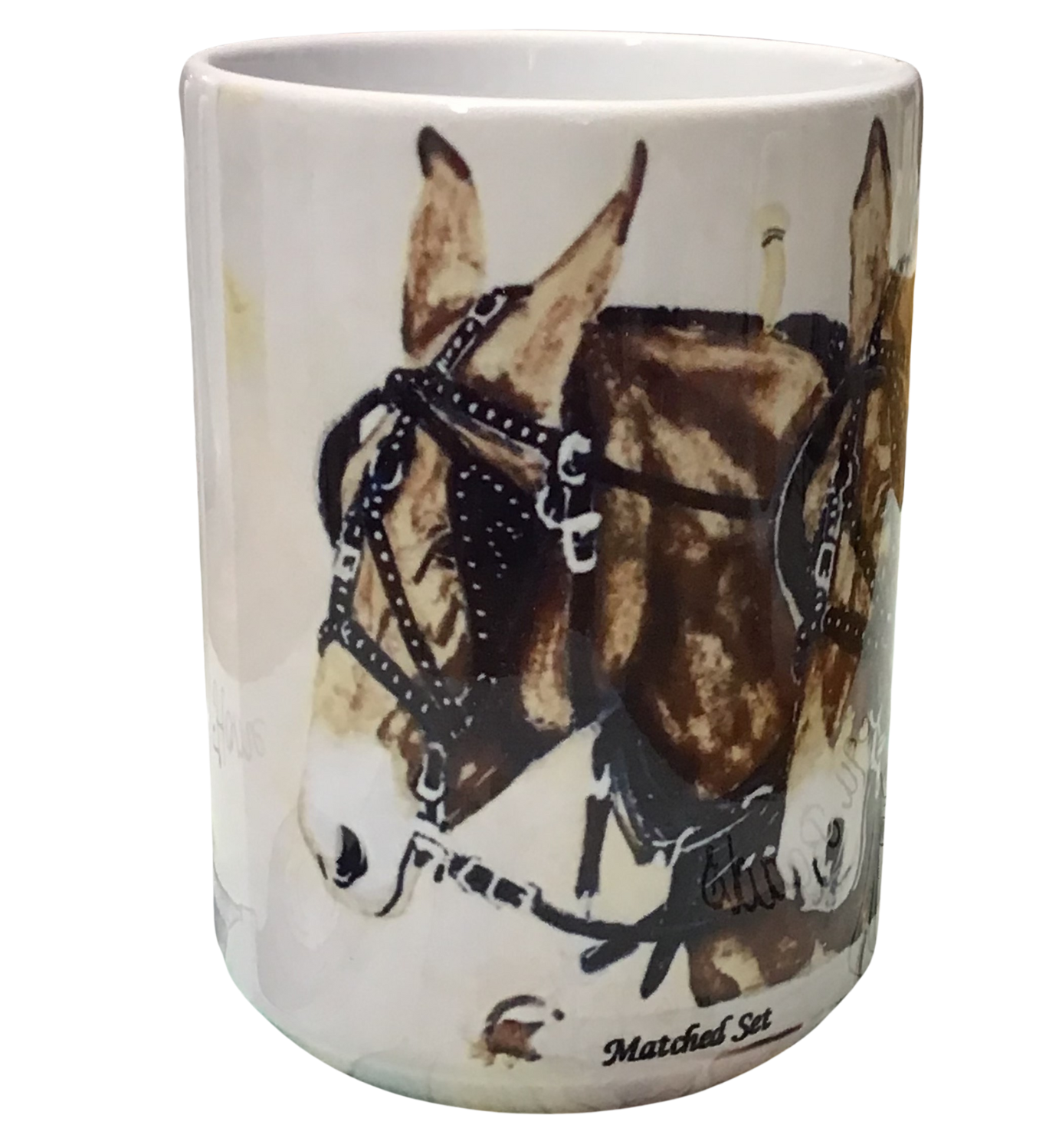 Matched Set- Montana Artist - Laurel Ovitt - 15oz Mug