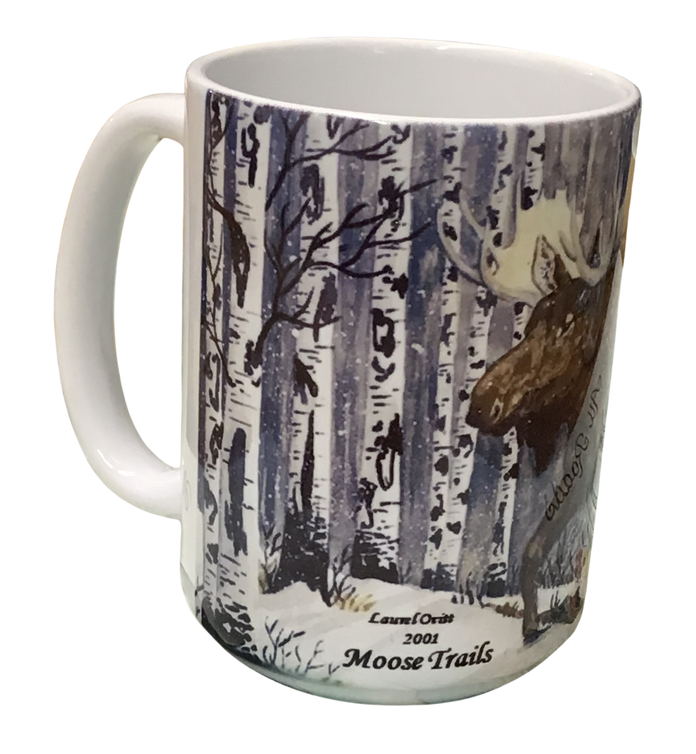 Moose Trails - MT Artist Laurel Ovitt 15oz Mug