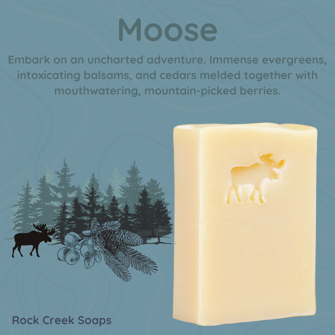 Moose Bar Soap | Balsam & Cedar