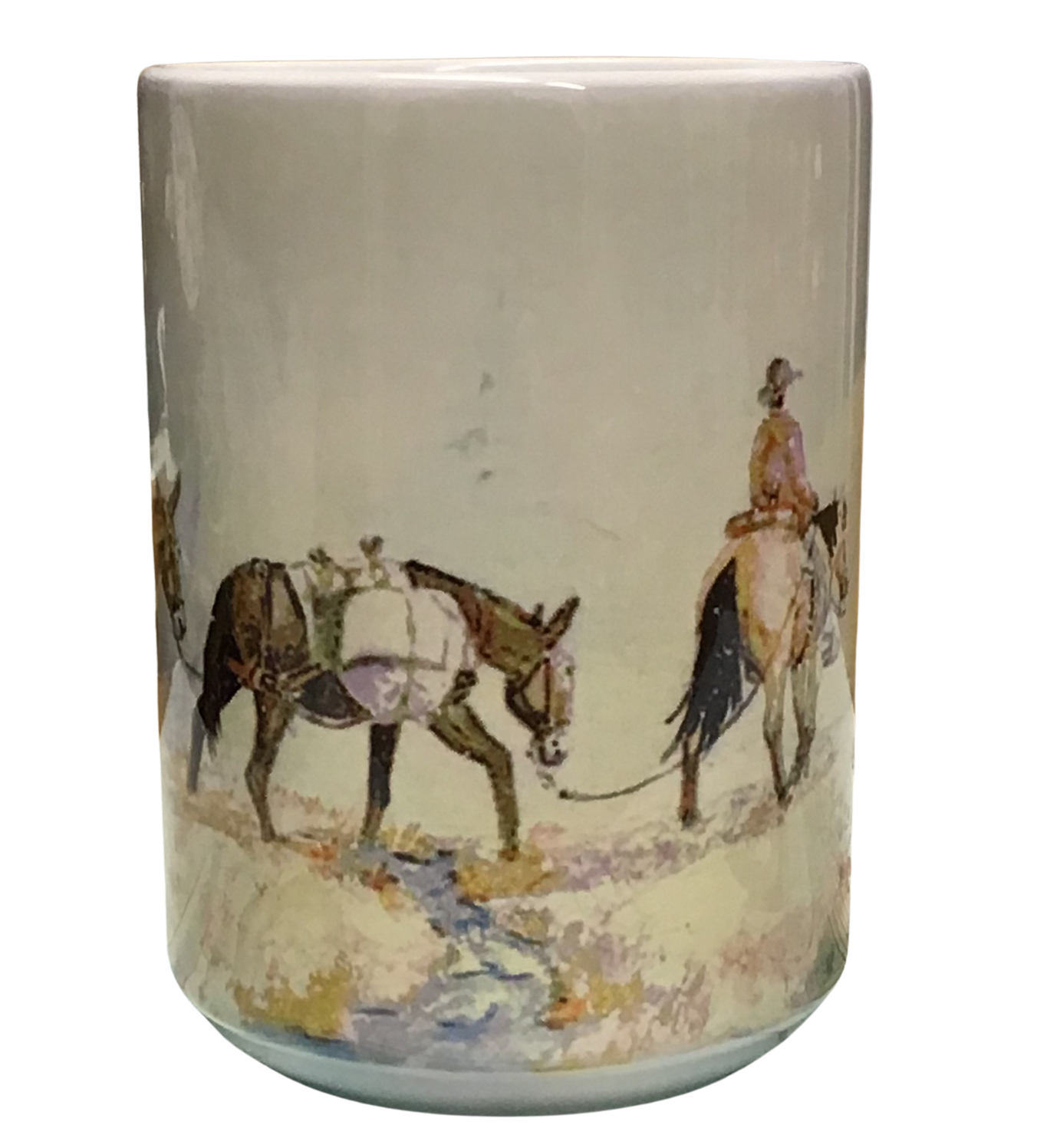 Pack String -Montana Artist-Laurel Ovitt-15oz Mug