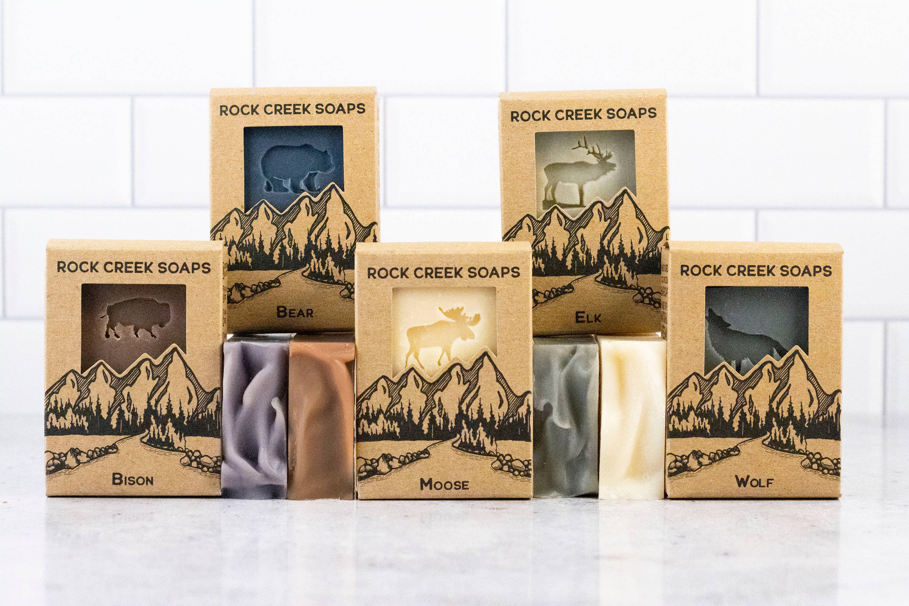 Bison Bar Soap: Amber Vanilla & Lavender