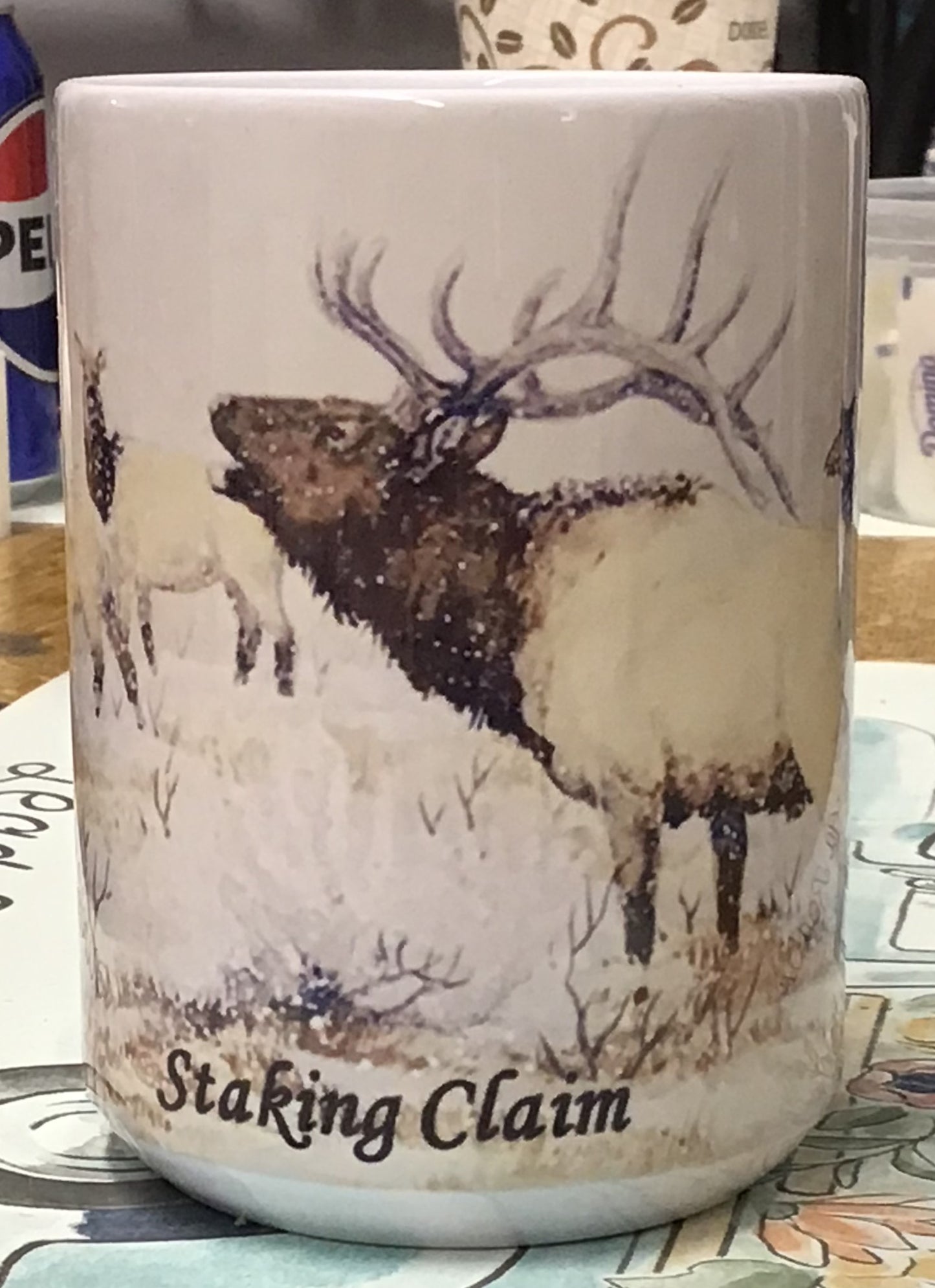 Staking Claim - Montana Artist - Laurel Ovitt - 15oz Mug