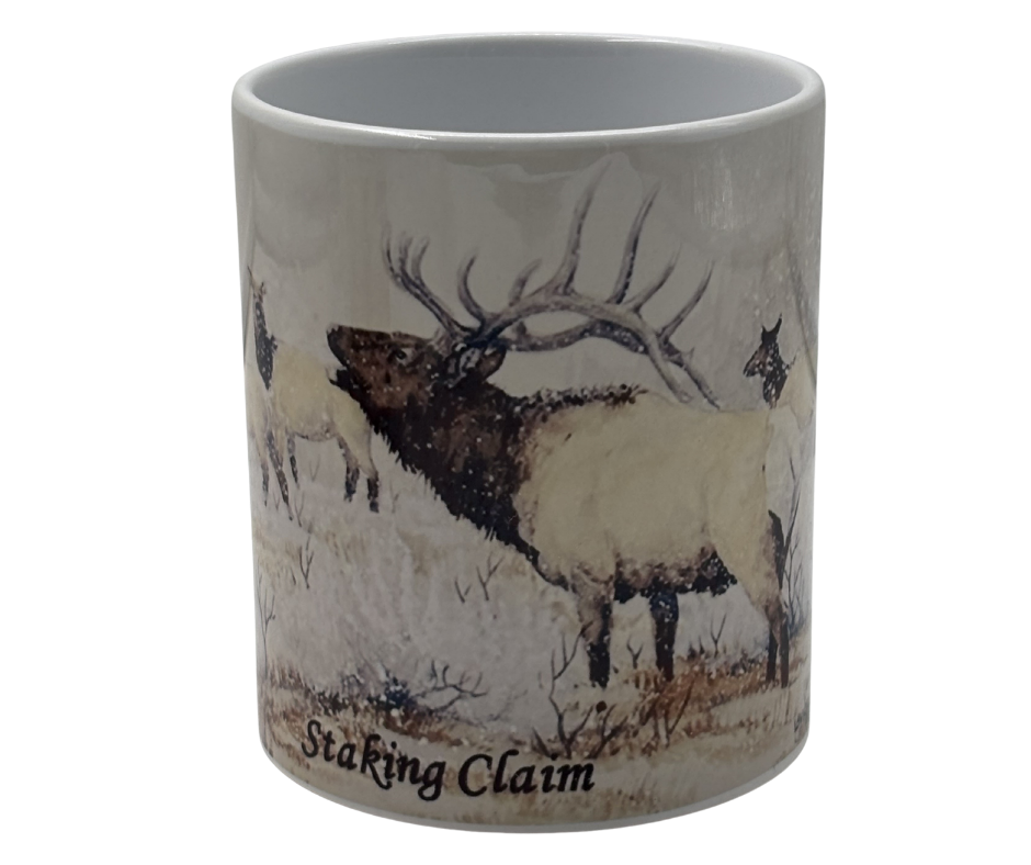 Staking Claim - Montana Artist - Laurel Ovitt -11 oz -  15 oz Mug