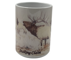 Staking Claim - Montana Artist - Laurel Ovitt -11 oz -  15 oz Mug