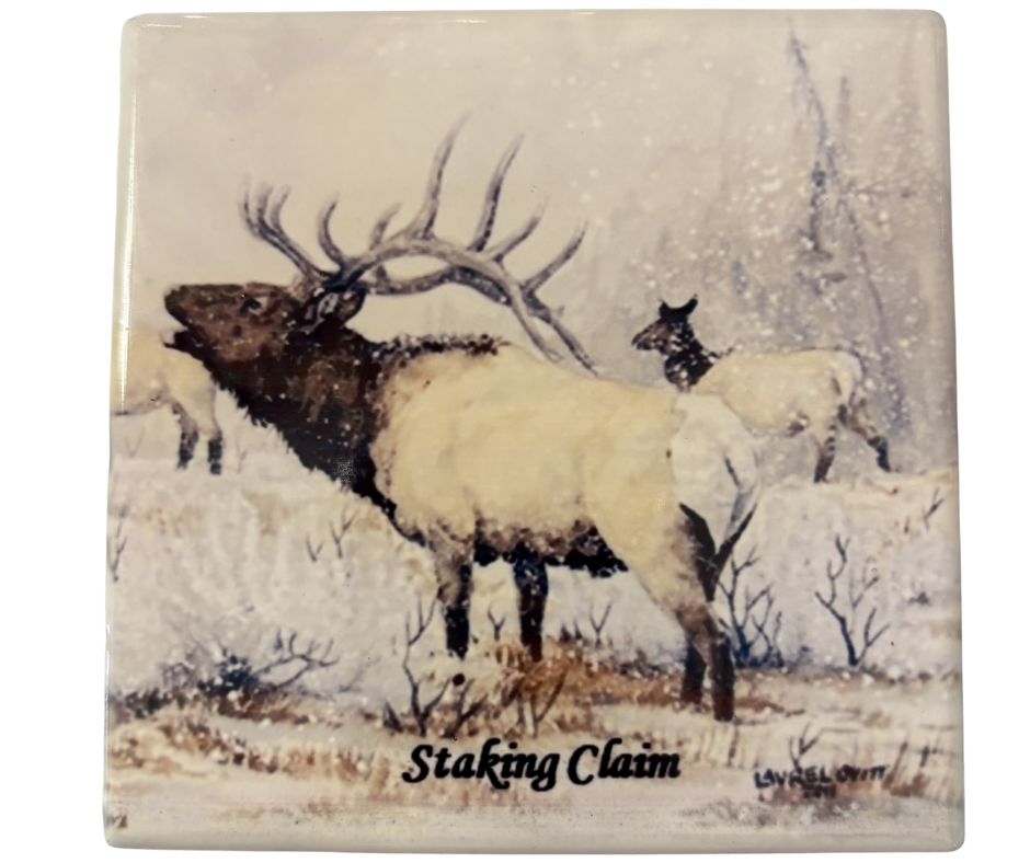 Elk Ceramic Coasters