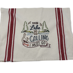 Embroidered Towels - Set of 4