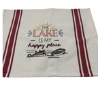 Embroidered Towels - Set of 4
