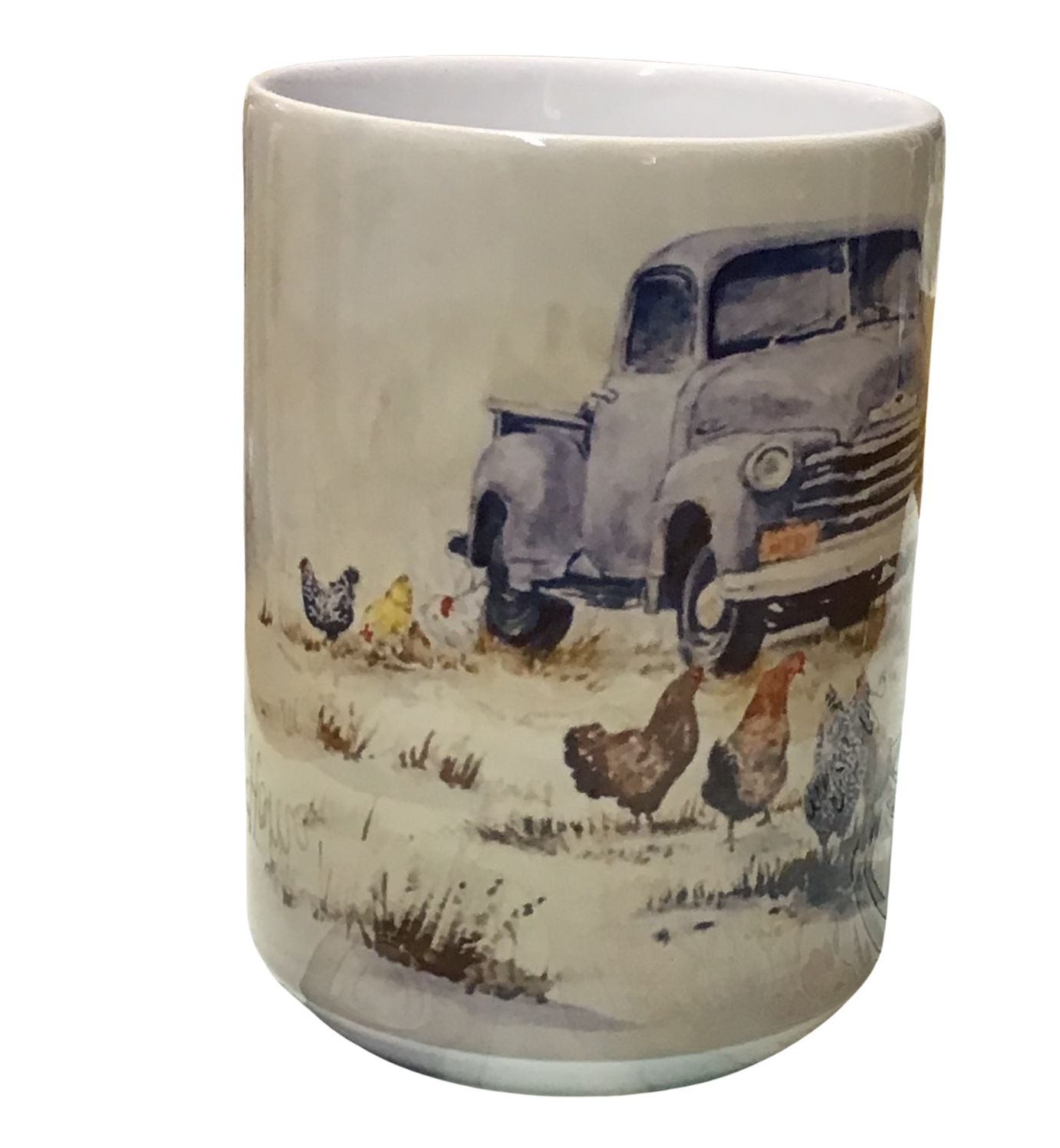 Truck -Montana Artist-Laurel Ovitt-15oz Mug