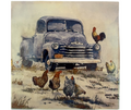 Vintage Truck Ceramic Coaster