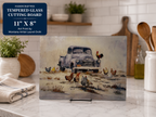 Cutting Boards - Small Western - Tempered Glass