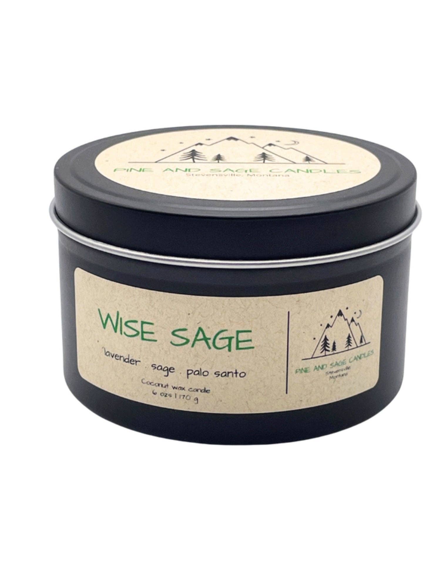 Pine and Sage - 6 oz Candles