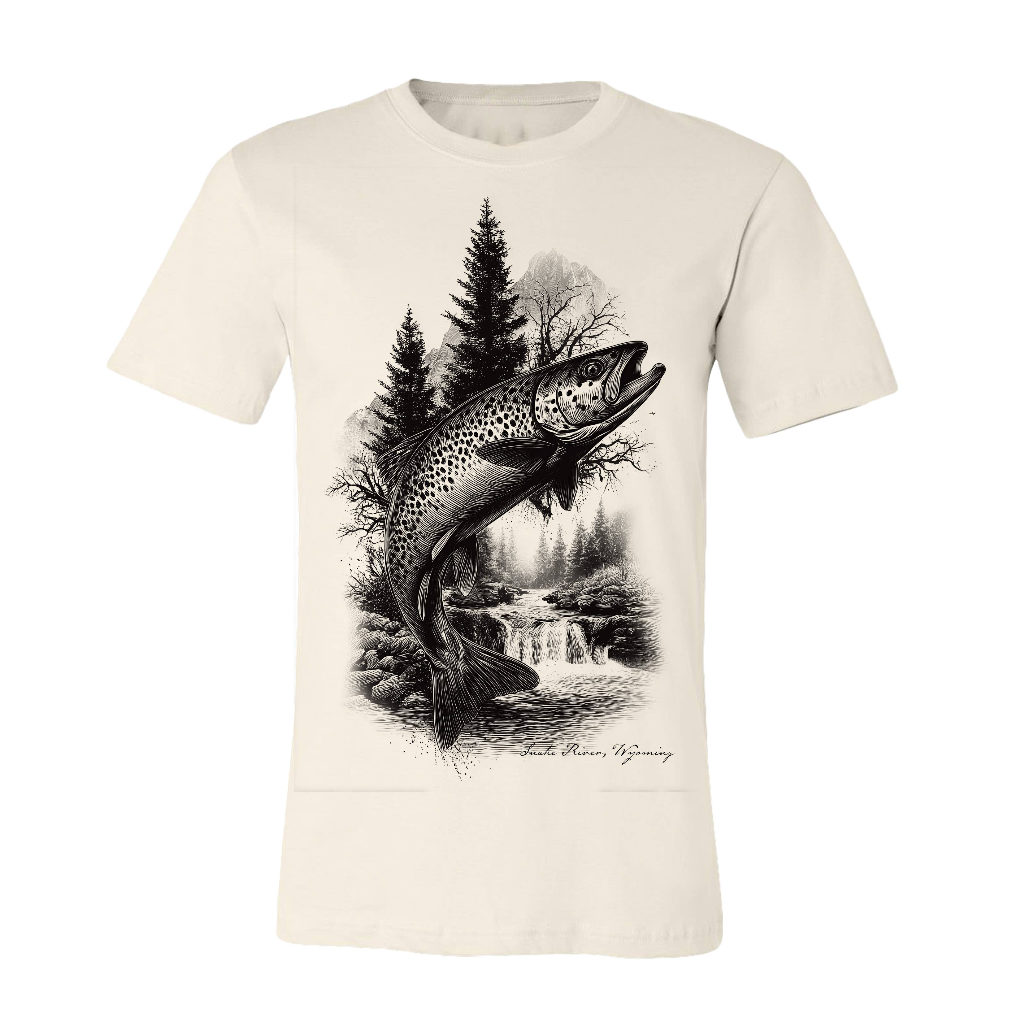 Trout River Wilderness Graphic T-Shirt