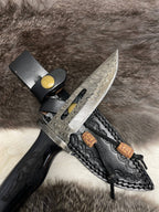 Damascus Knife TK-098 -Lunar Guardian   (Compact)