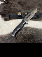 Damascus Knife TK-098 -Lunar Guardian   (Compact)