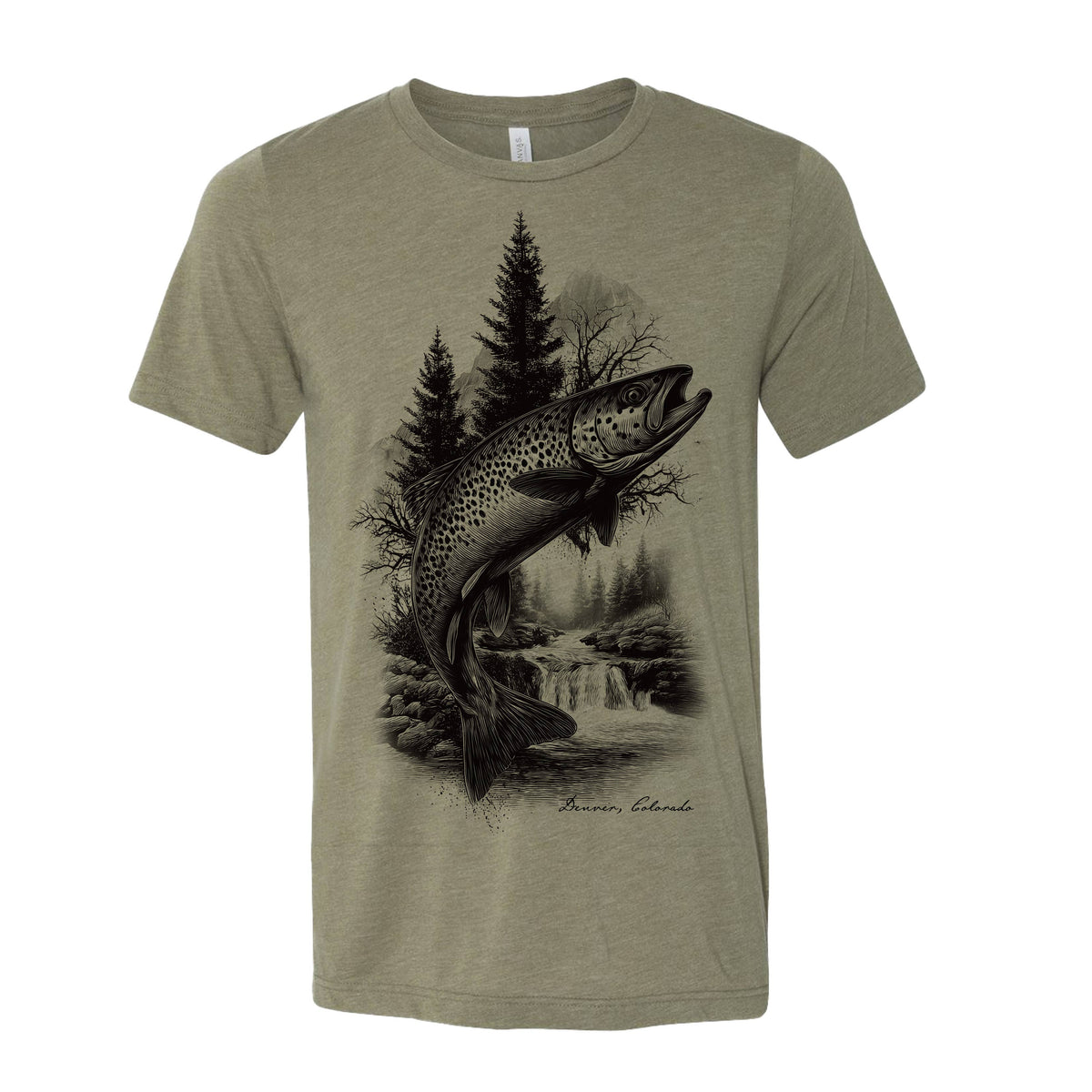 Trout River Wilderness Graphic T-Shirt