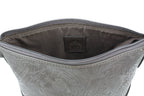 Vegan Leather Filigree Messenger with Concho RMHB 40 2504: Tan