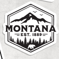 Montana Stickers: Design 1