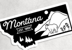 Montana Stickers: Design 2