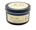 Big Sky -  Black Matte Candle Tin: