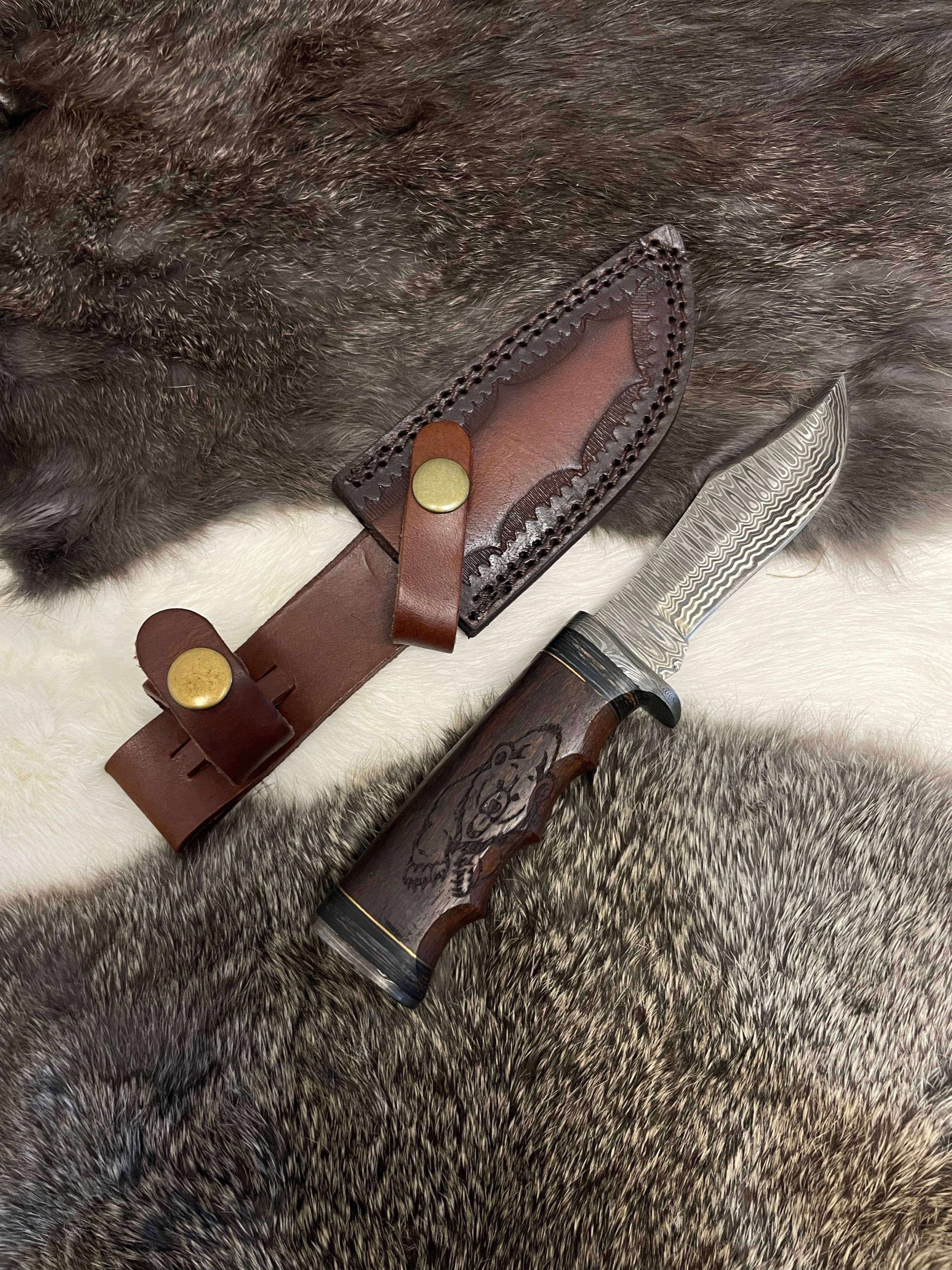 Grizzly Timberline Damascus Knife Damascus Knife  (Compact)