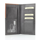 Western Cut Rodeo Wallet w/ Shotgun Shell Concho AB 1902: Tan