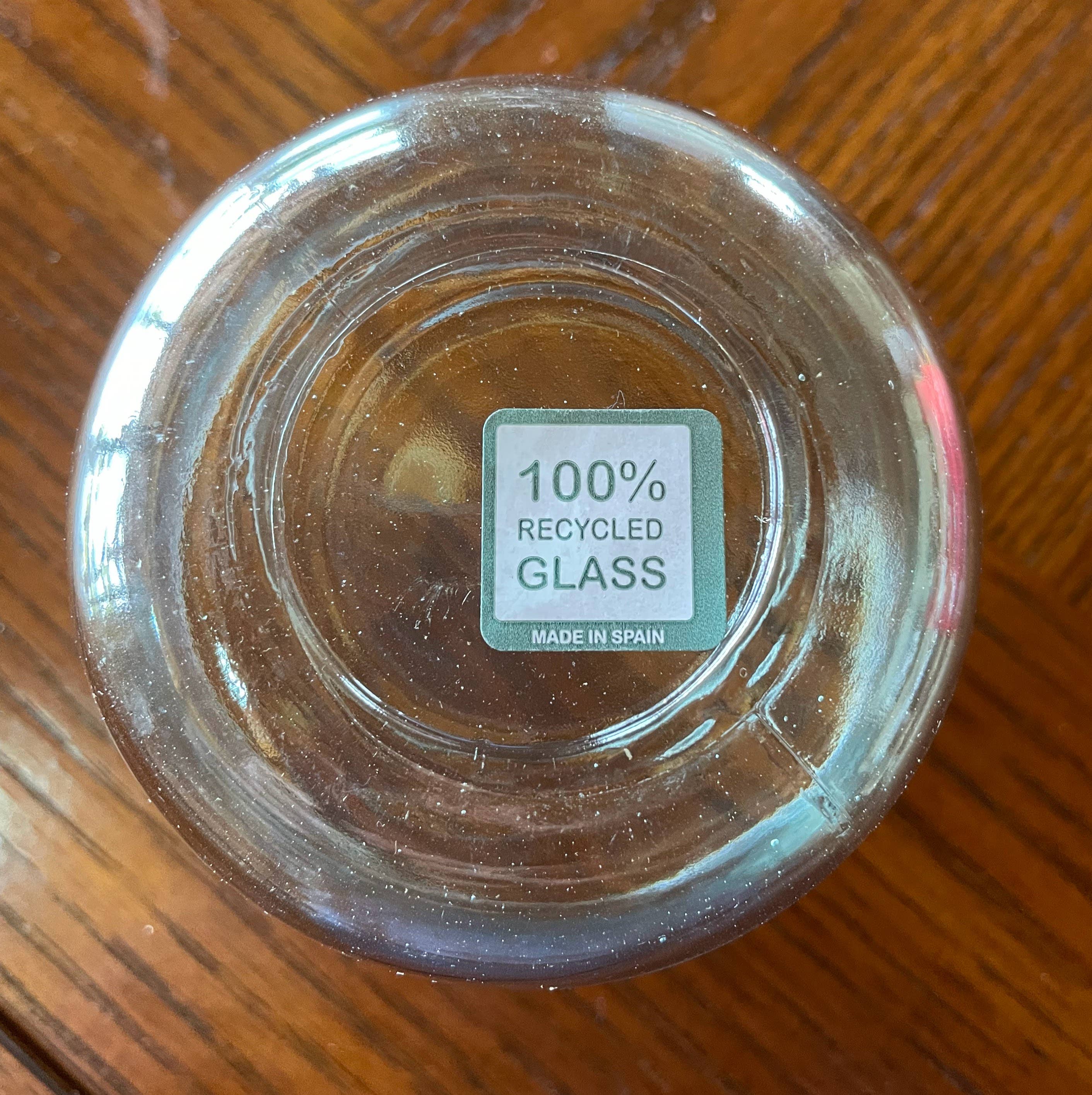 Mountain Trail-10 oz. 100% Recycled Glass Candle/ Bamboo Lid