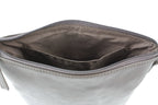 Vegan Leather Filigree Messenger with Concho RMHB 40 2504: Tan