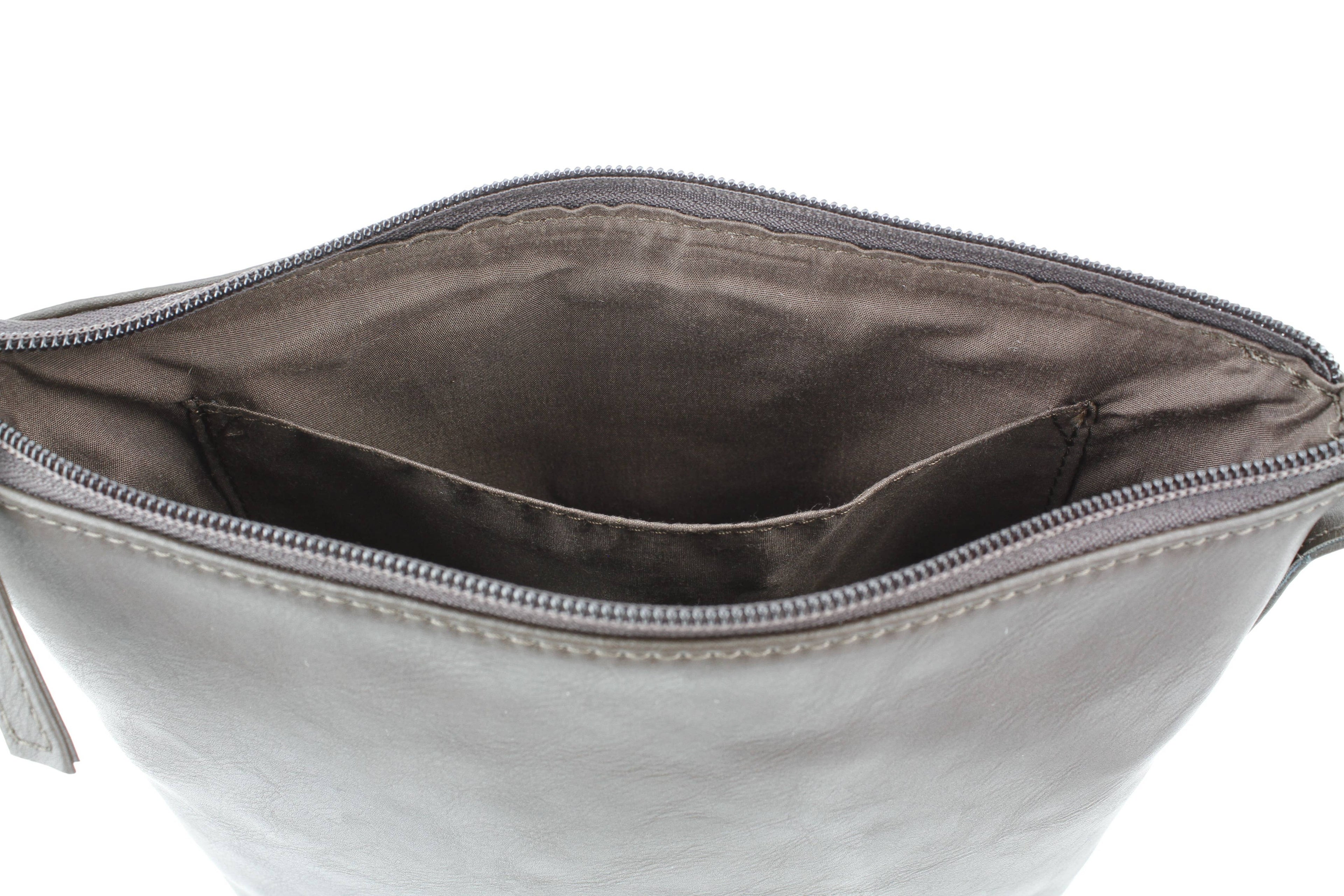 Vegan Leather Filigree Messenger with Concho RMHB 40 2504: Tan