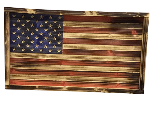 Medium Wooden Flag